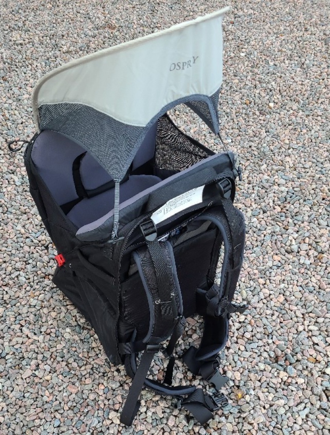 Bärstol - osprey poco lt starry black, one size