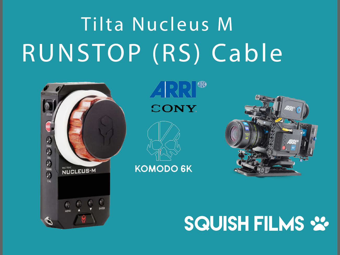 Tilta nucleus m & m2 run stop cable