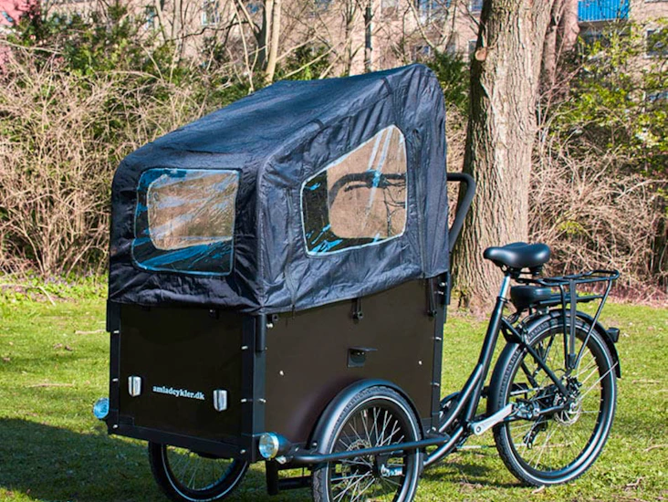 Lådcykel med plats till 4 barn