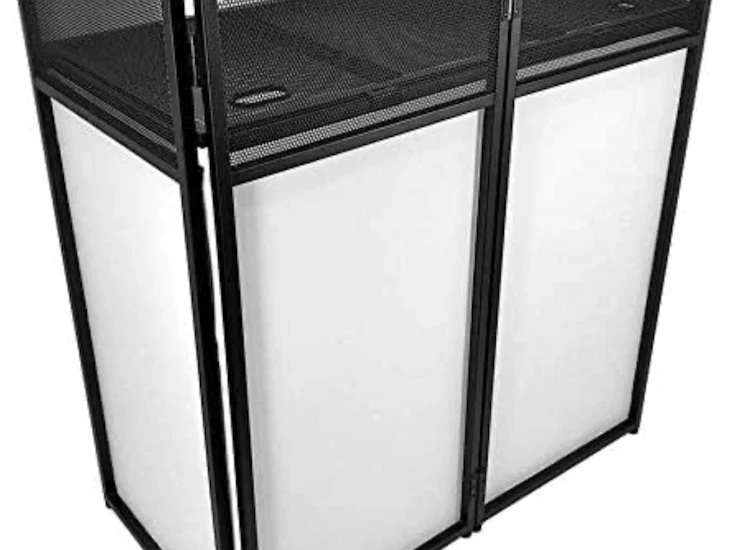 Dj booth table including carry bag & scrims