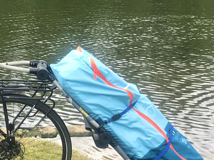 Burley travoy foldable bicycle trailer