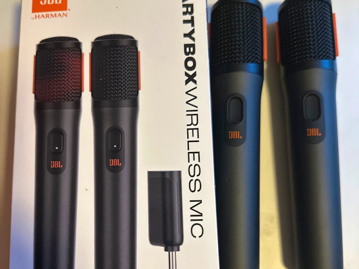 Partybox wireless mic jbl karaoke