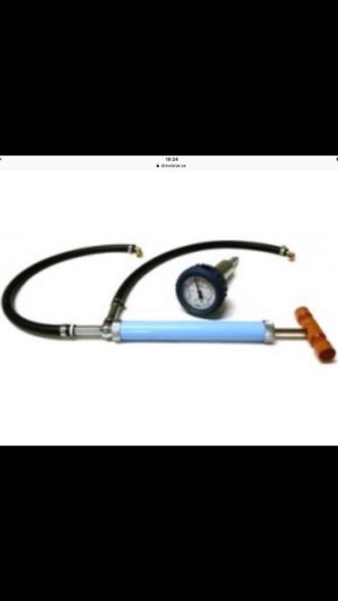 Trykk- og vakuumtester for drev