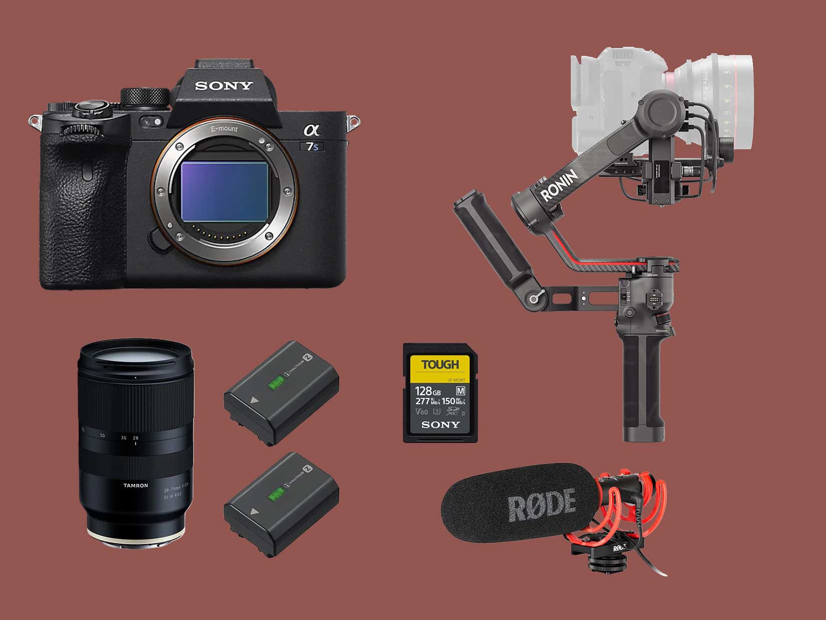Sony a7siii + dji rs3 pro filmmaker package