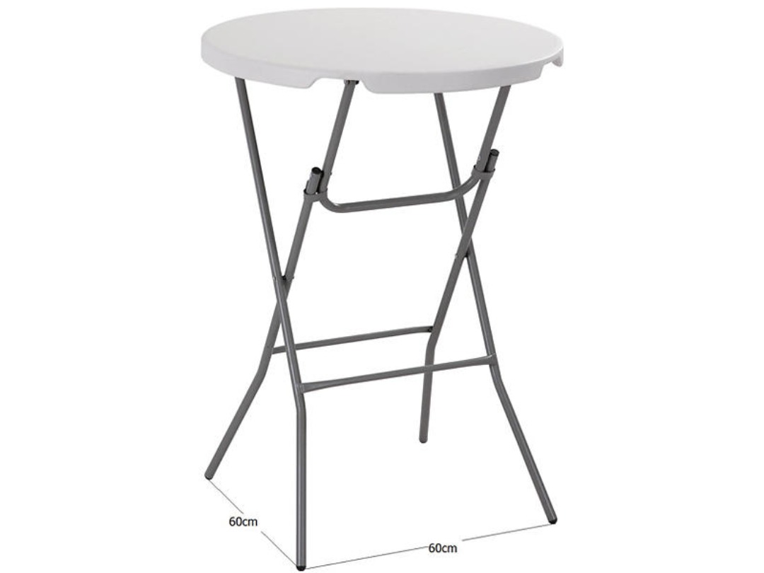 Ståbord/barbord - runda 