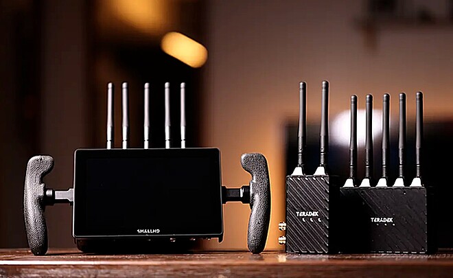 Teradek bolt 4k with smallhd cine 7 package