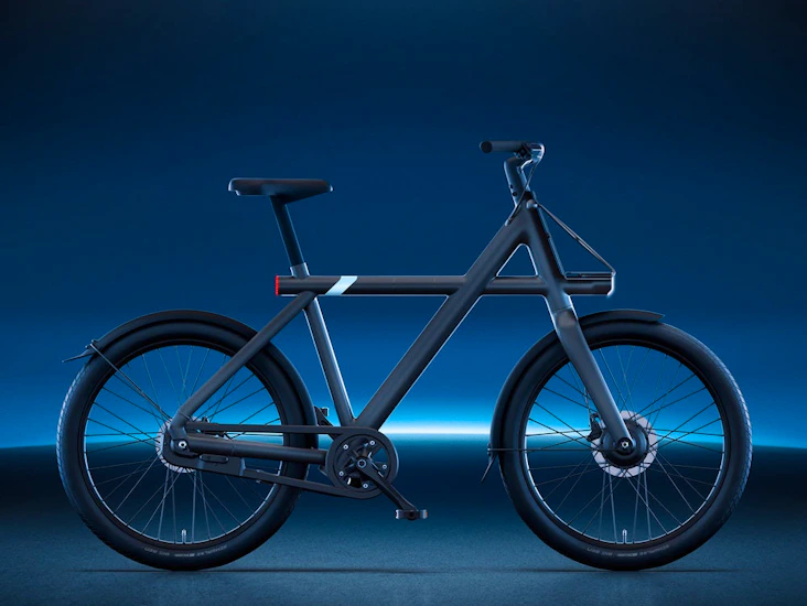 Vanmoof x3 dark with charger and lock