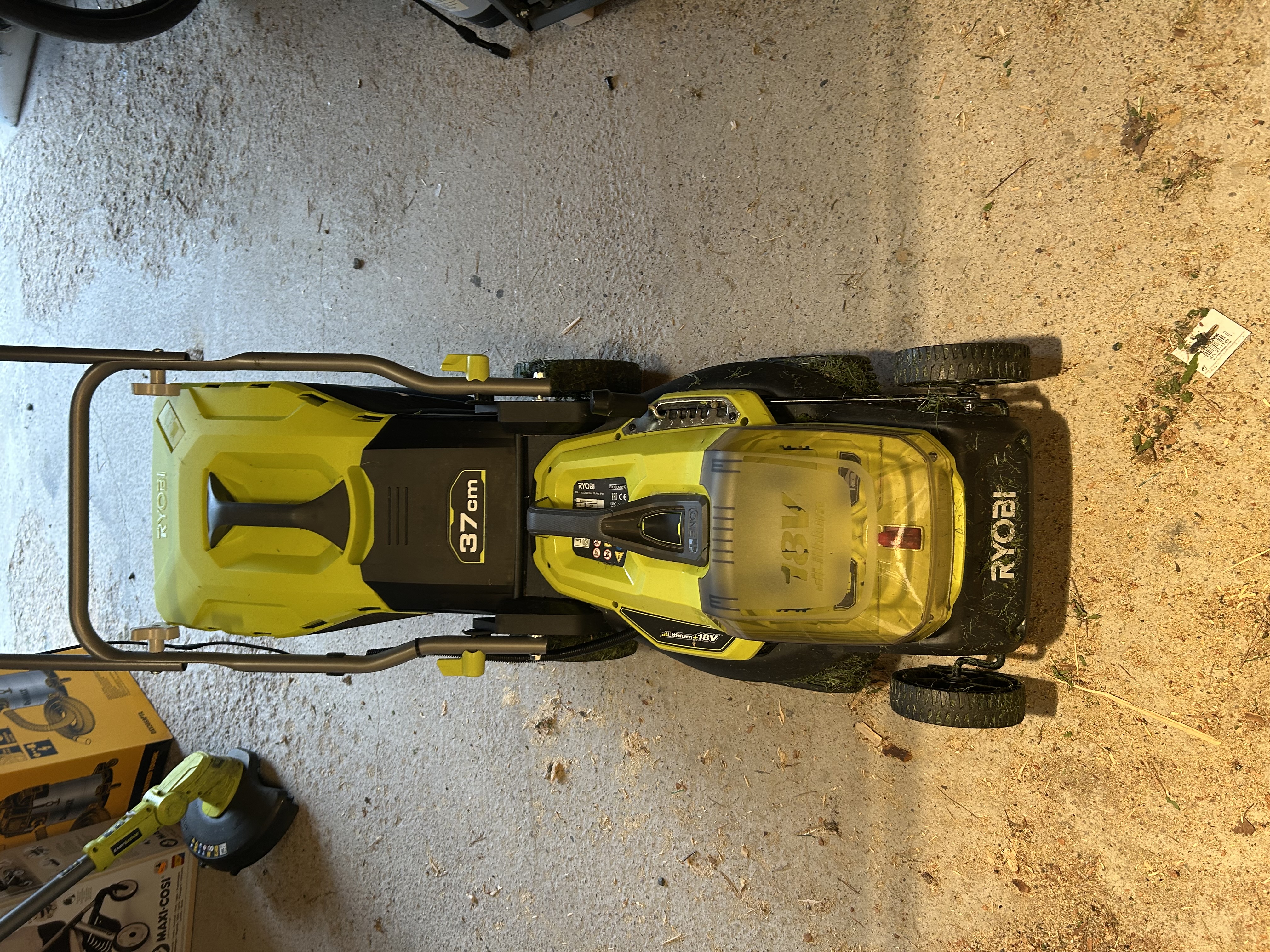 Ryobi rlm18x33h 18v gressklipper