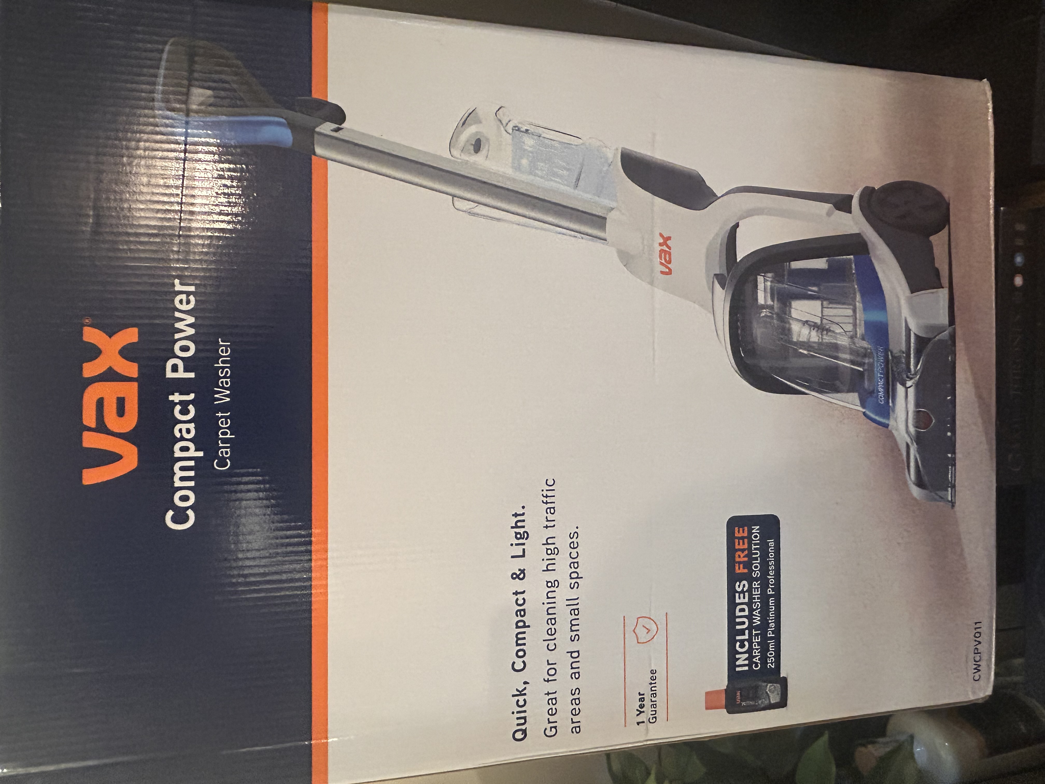 Vax compact power carpet washer for hire – deep clean carpets easily