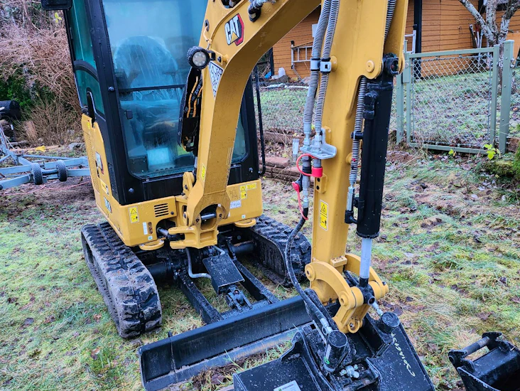 Mini grävare cat 301.8 med ac