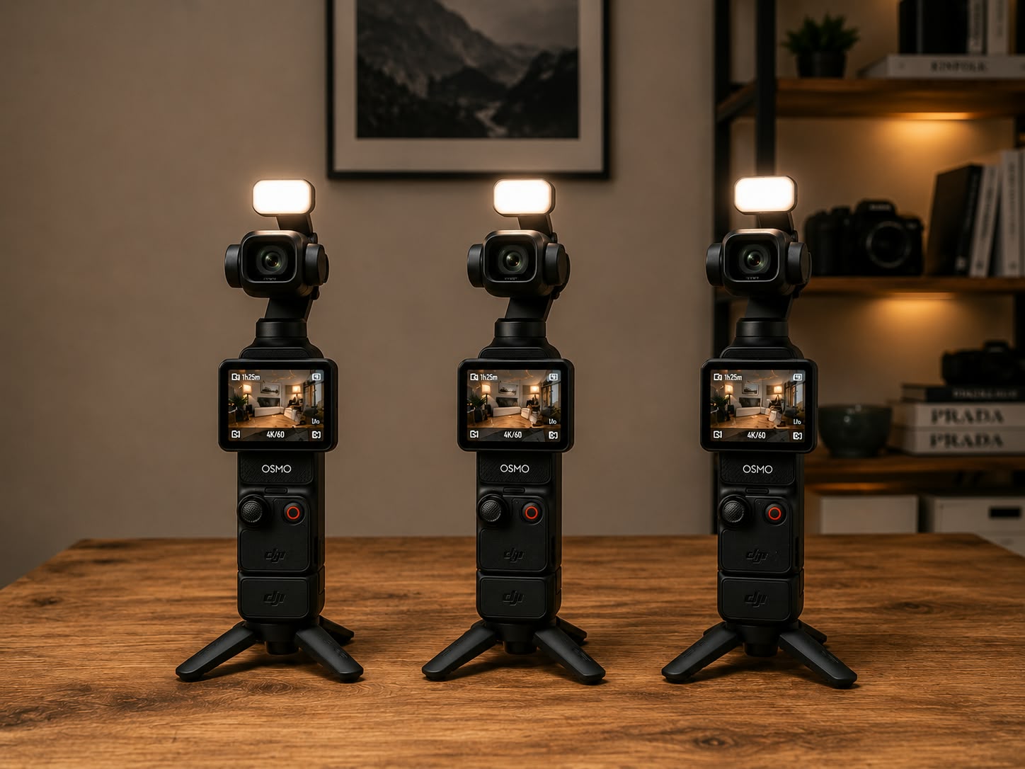 3x dji osmo pocket 4 creator combo