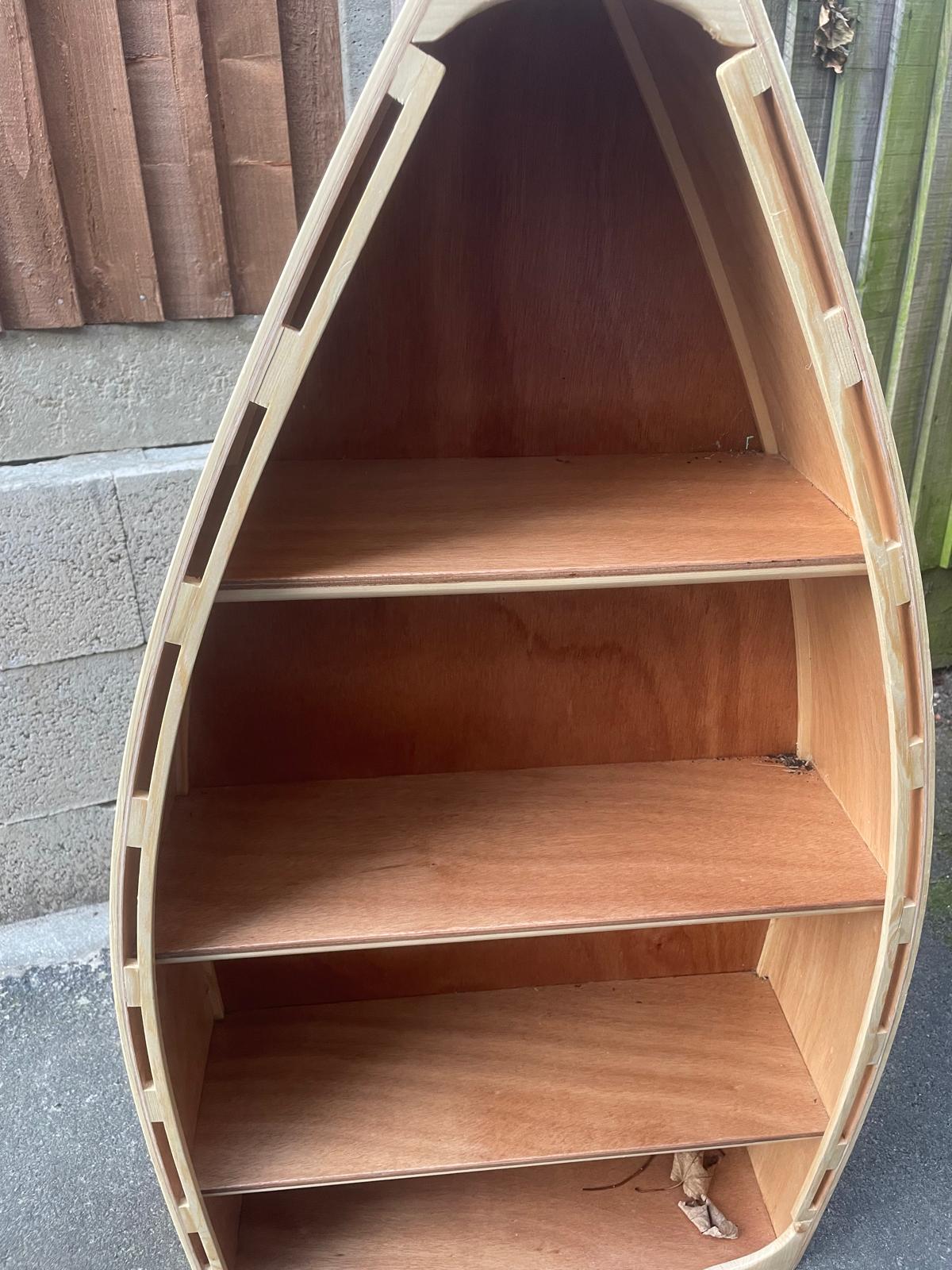 Prop - small rowing boat (bookcase)