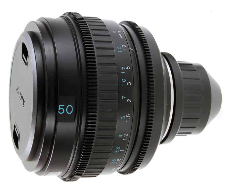 Sony cine alta 50mm pl t2 lens (s35)