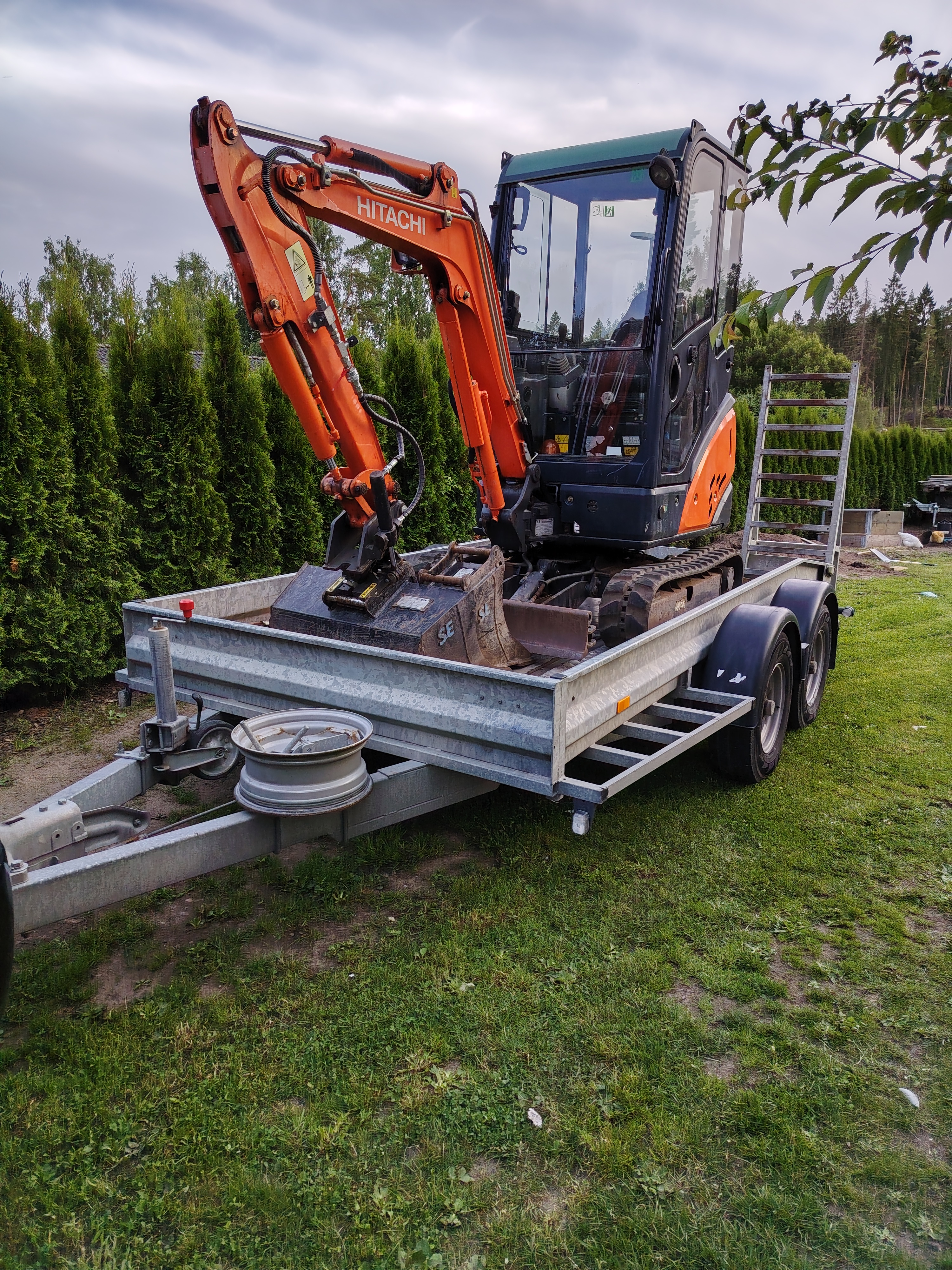 Bålsta 3.5ton maskinsläp (lastvikt 2600kg) 
