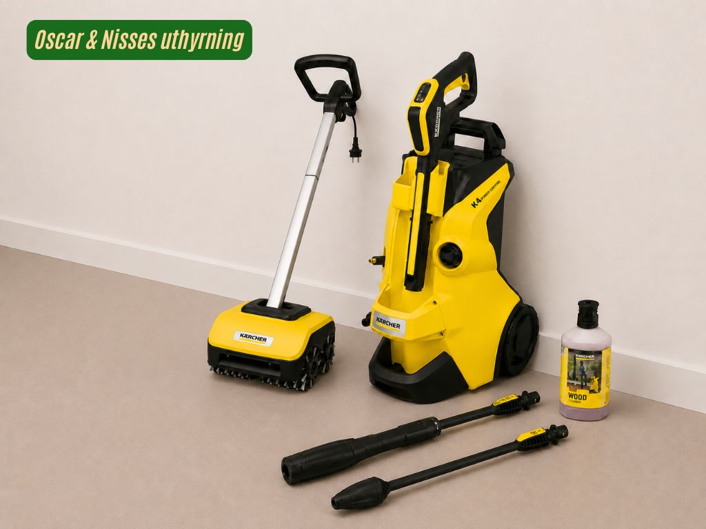 Terasspaket – kärcher k4 + pcl 6 💦