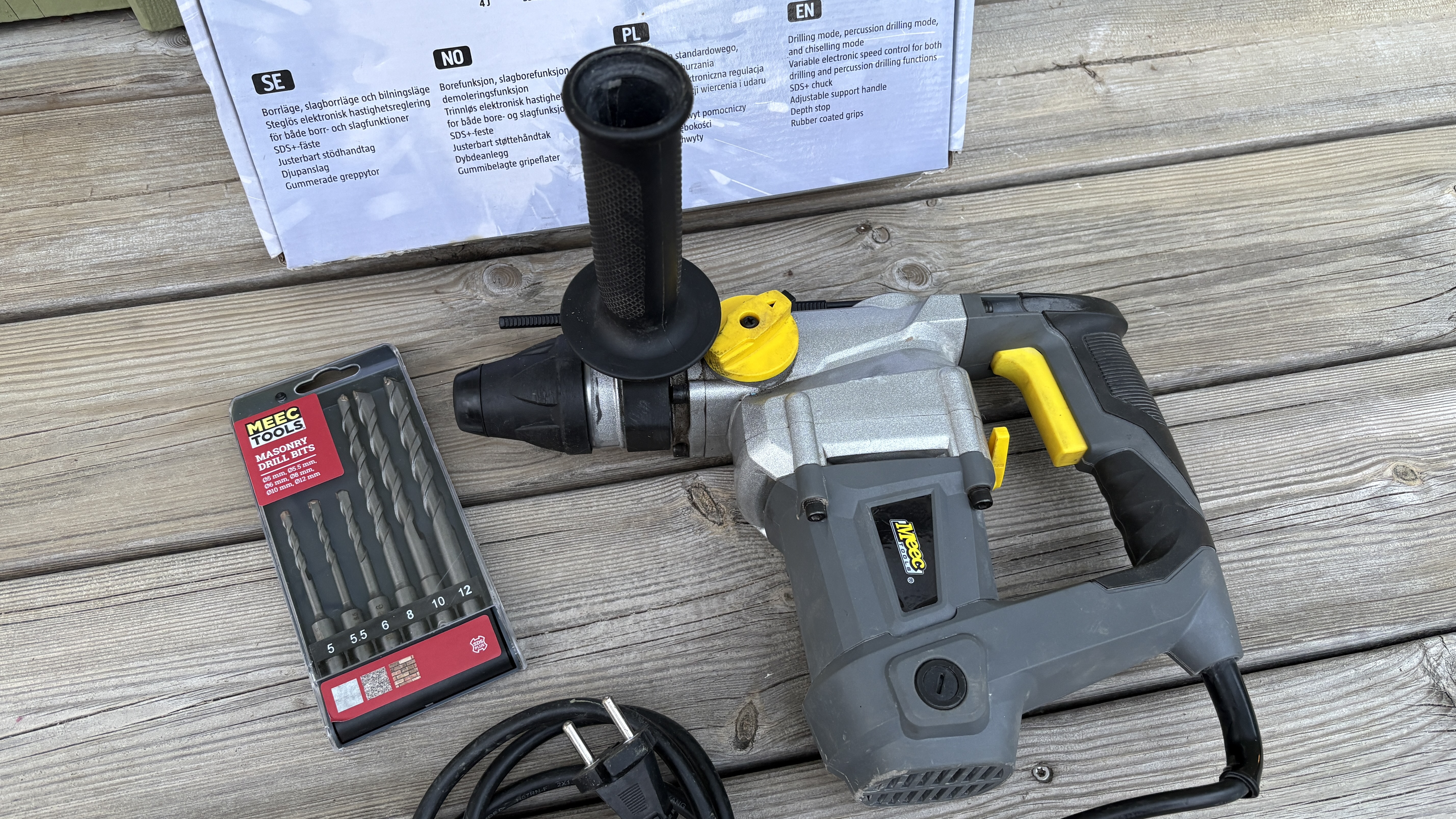 Borrhammare 800 w 4 j sds+