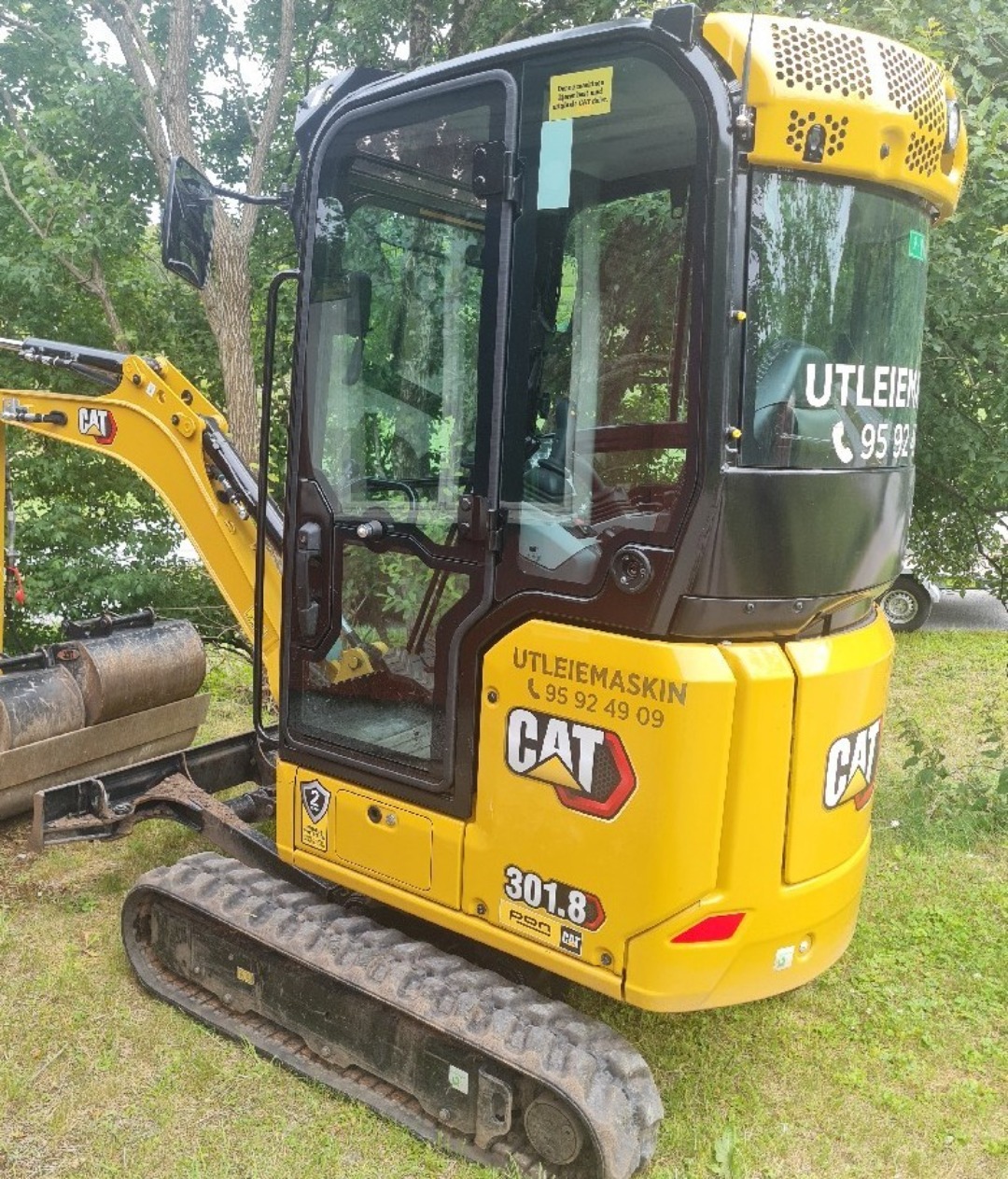 Cat 301.8 2t mini graver 