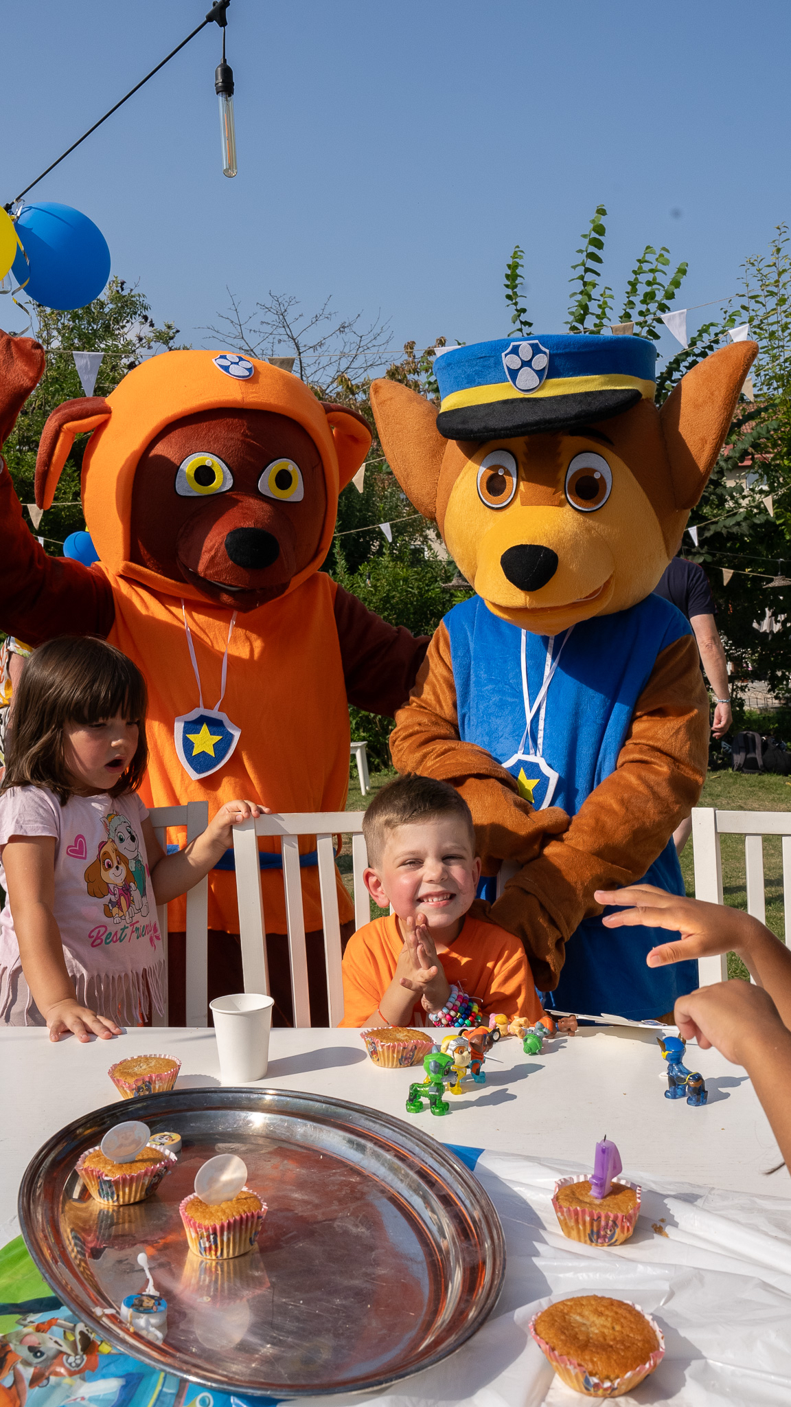 Paw patrol chase maskeraddräkt 