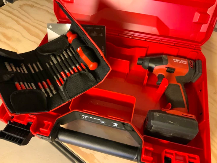 Hilti 12v slagskruvdragare mutterknackare