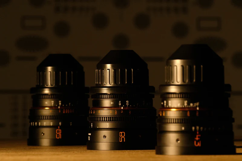 3x dulens apo ff mini prime lens set arri pl mount 21, 43, 85mm t2.4 full frame fx3/6/9 canon c80, c400