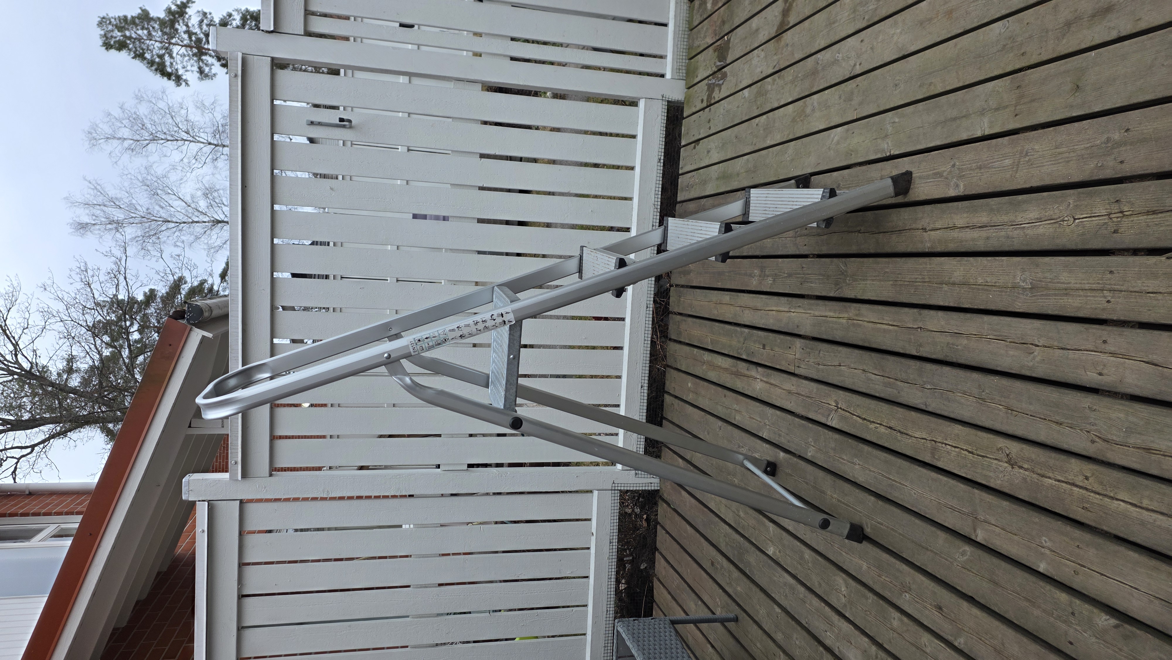 Alumiinitikkaat 4-askelmaa