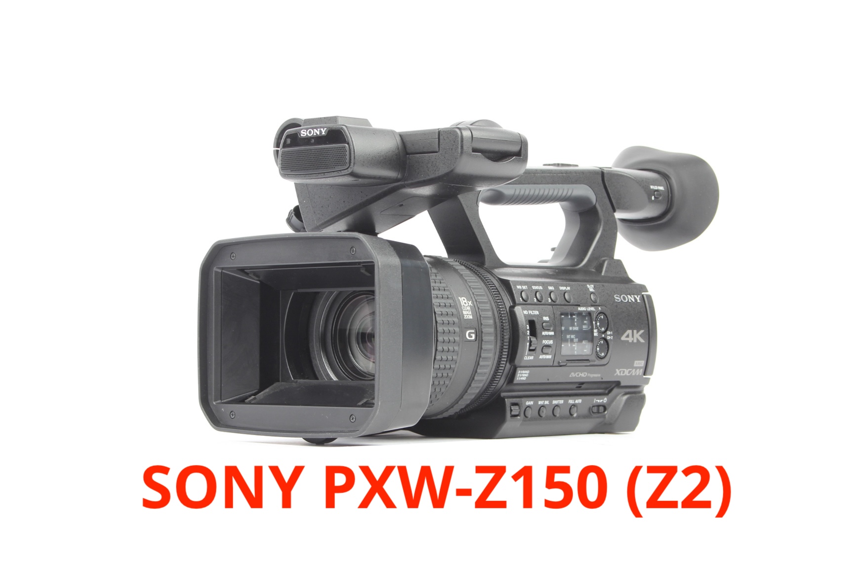 Sony pxw-z150 4k hdr professional camcorder (z2) hdmi/sdi