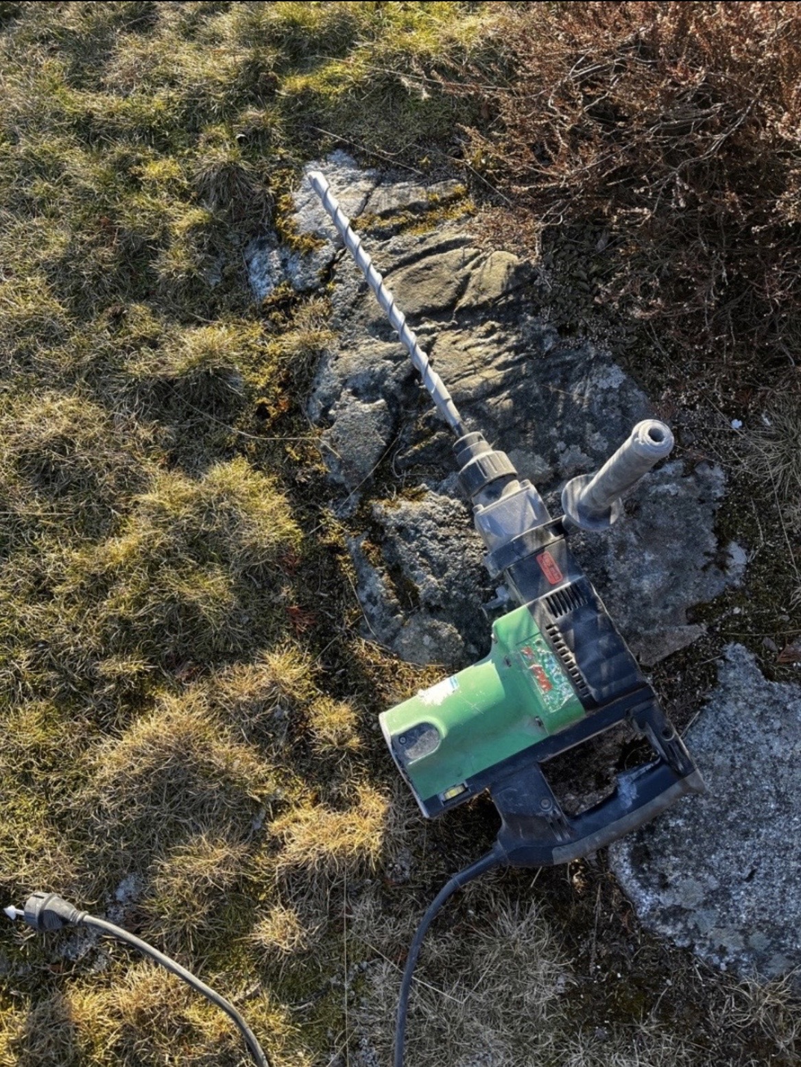 (med bor)hitachi dh50mb borhammer, 18 joule