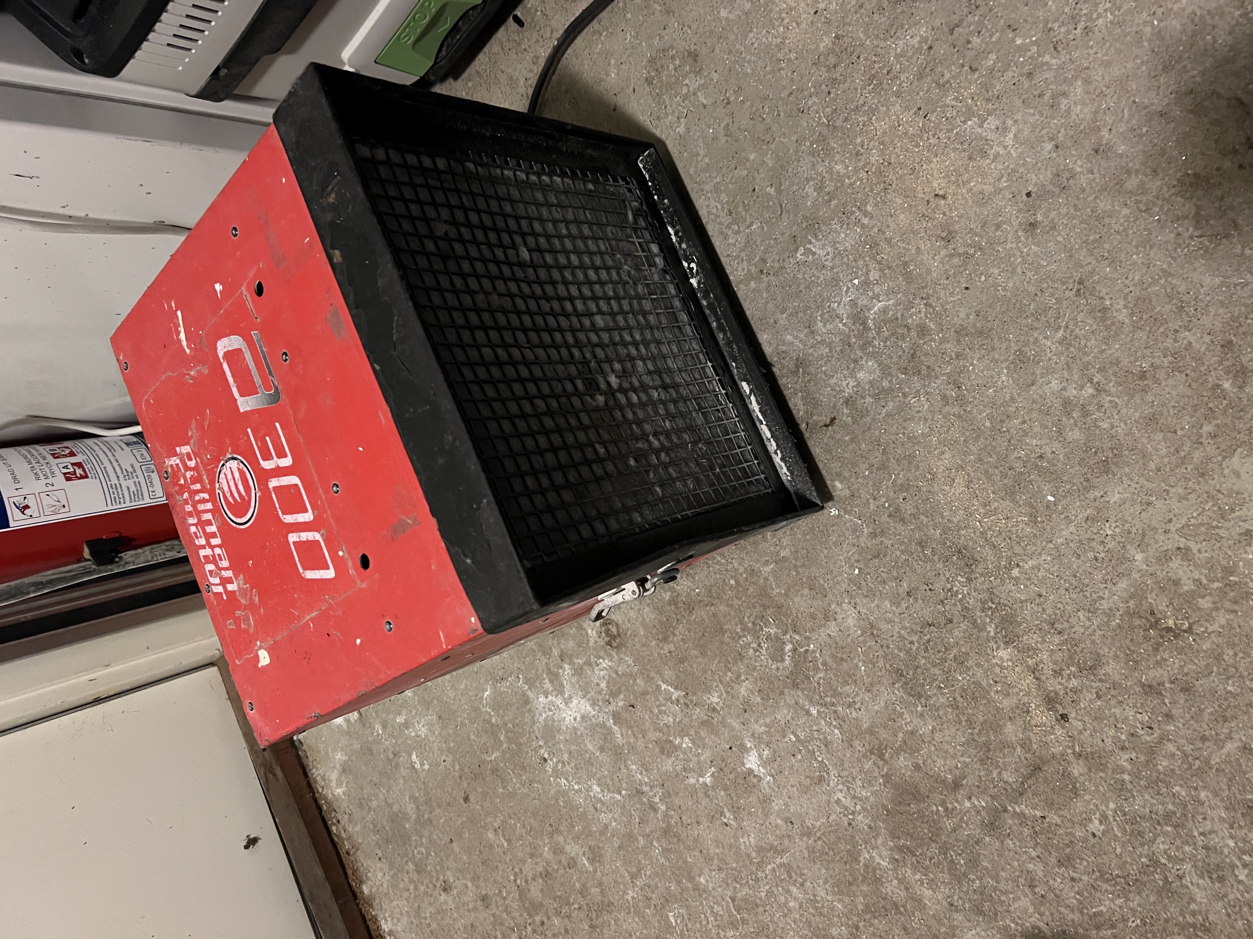 Dammfälla/luftrenare