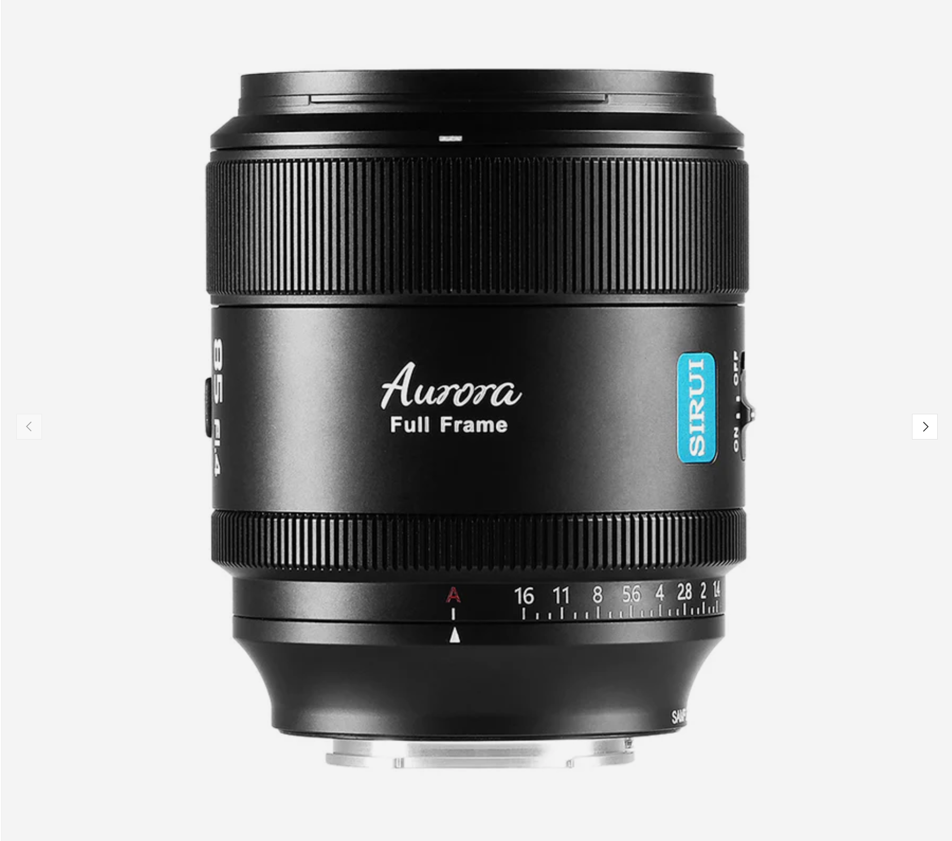 Sirui aurora 85mm for sony e
