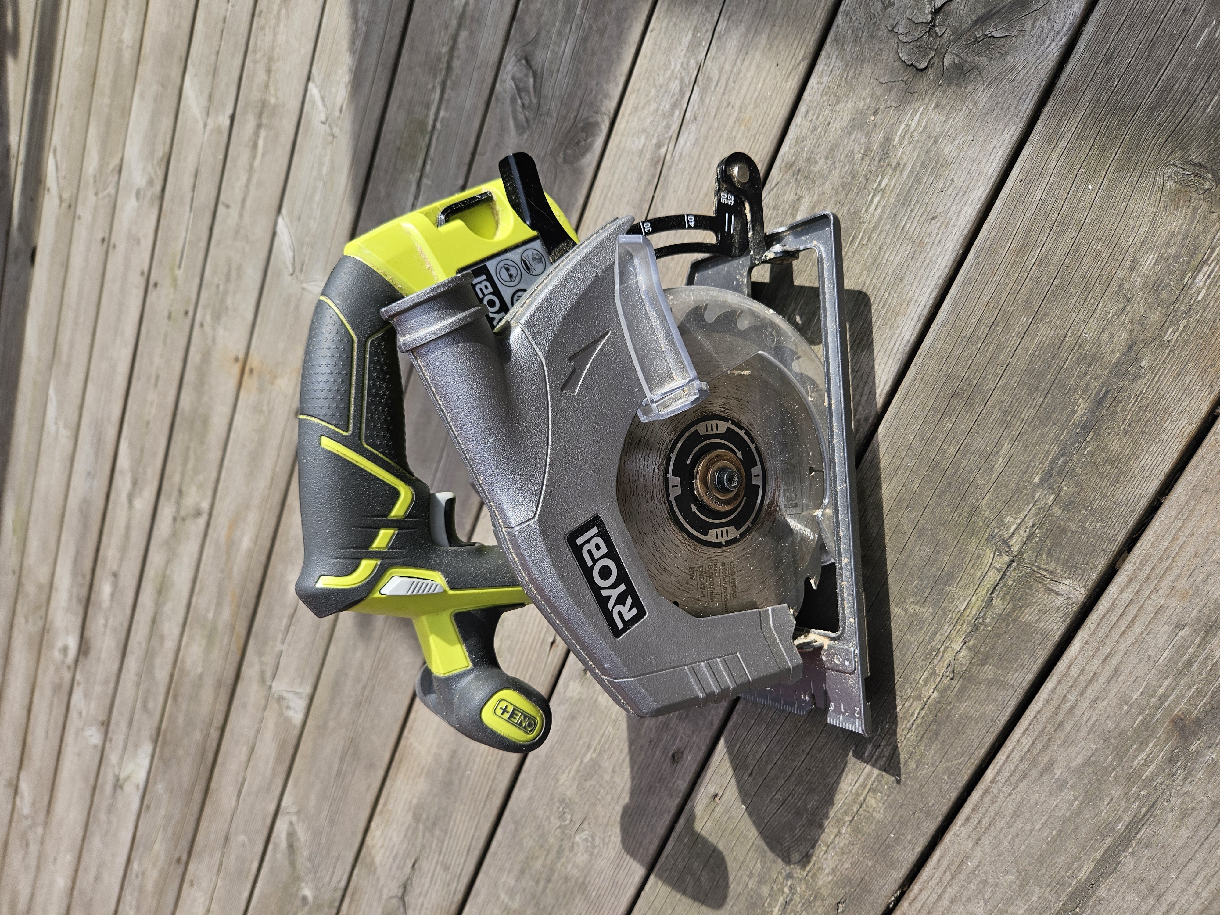 Cirkelsåg ryobi r18cs-0 one + 18v