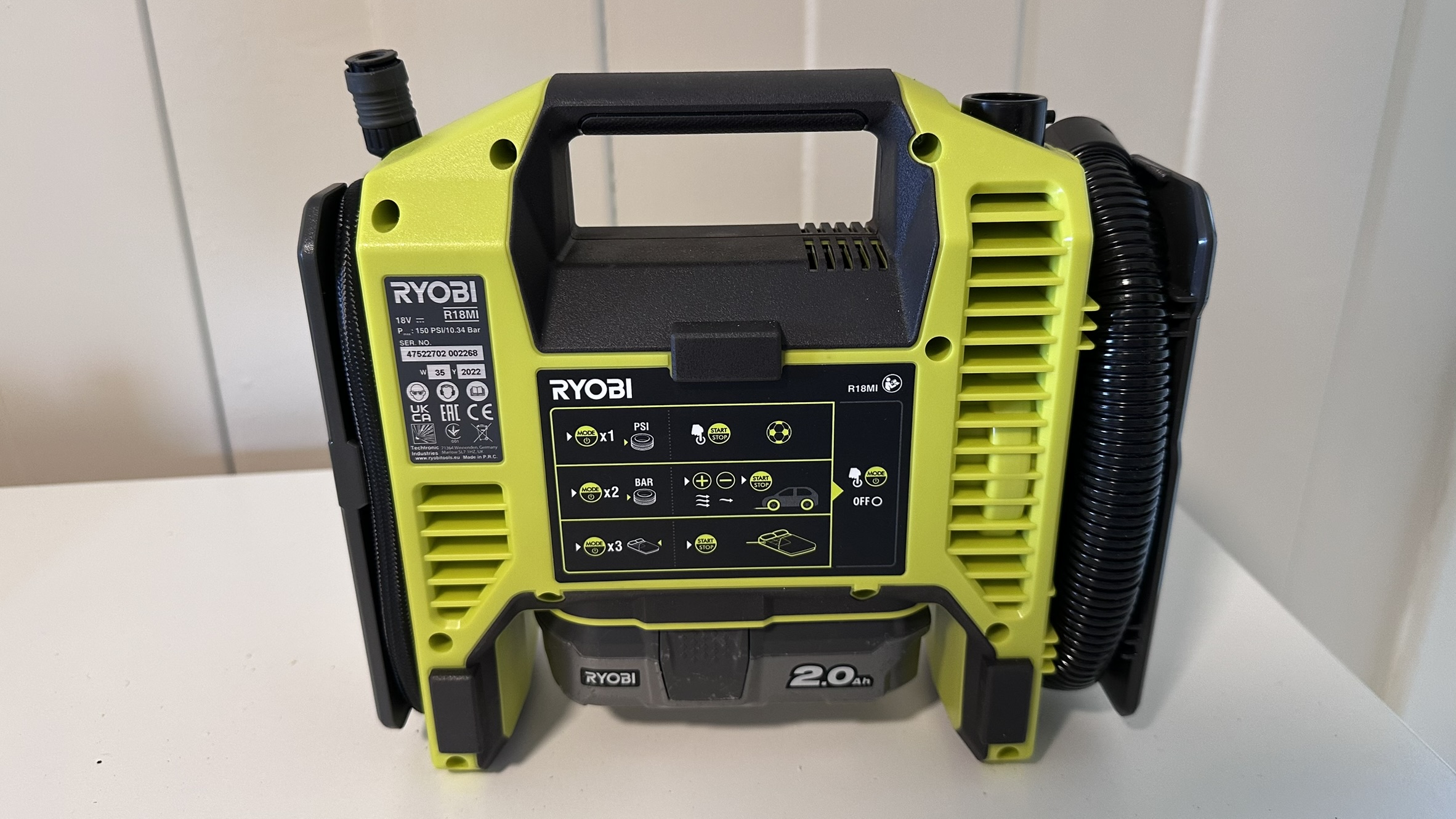 Ryobi one+ r18mi-0 multikompressor