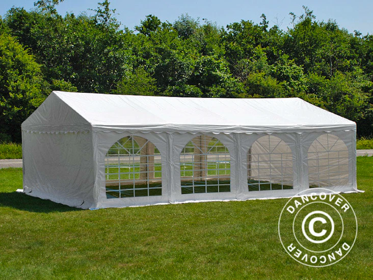 Partytelt av høy kvalitet fra dancover 4x8 m til utleie