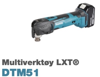 Multiverktøy lxt® dtm51