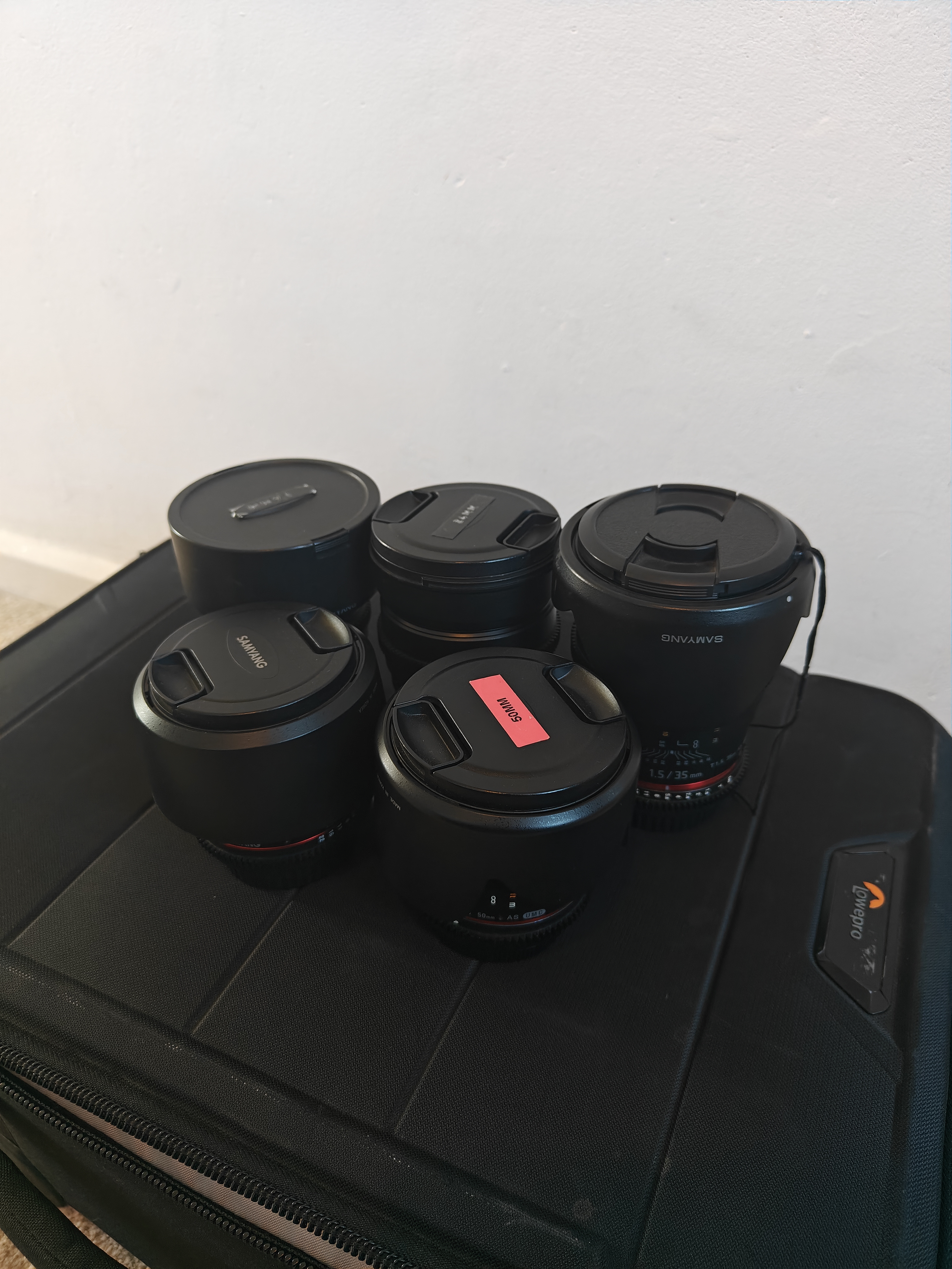 Samyang cine prime 5 lens kit 