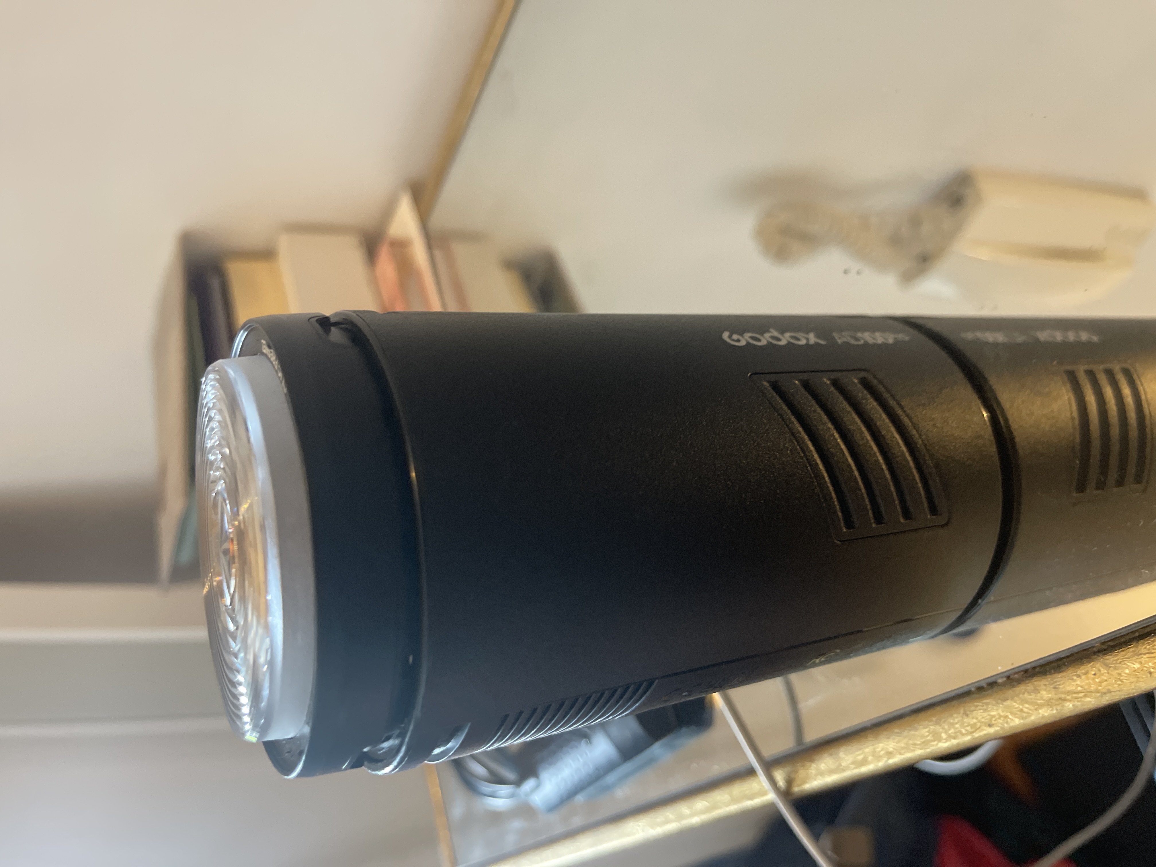 Godox ad100 pro with bowens adapter 