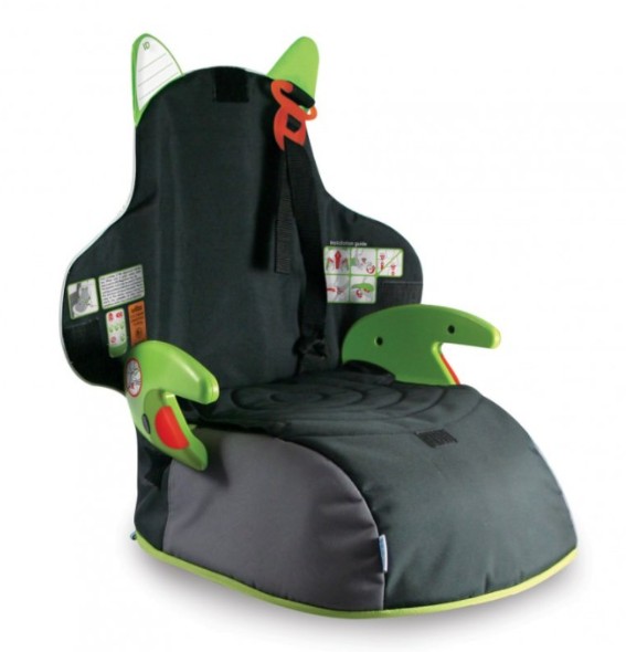Trunki boostapak grønn - bilstol + sekk