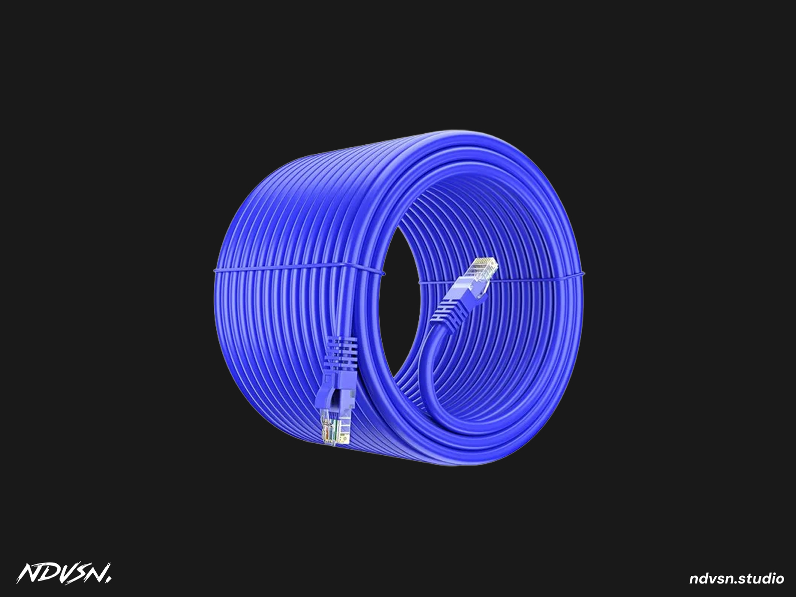 Ethernet cable reel - cat4 / cat5 / cat5e / cat6 available in different length (20m, 40m, 60m 80m and others)