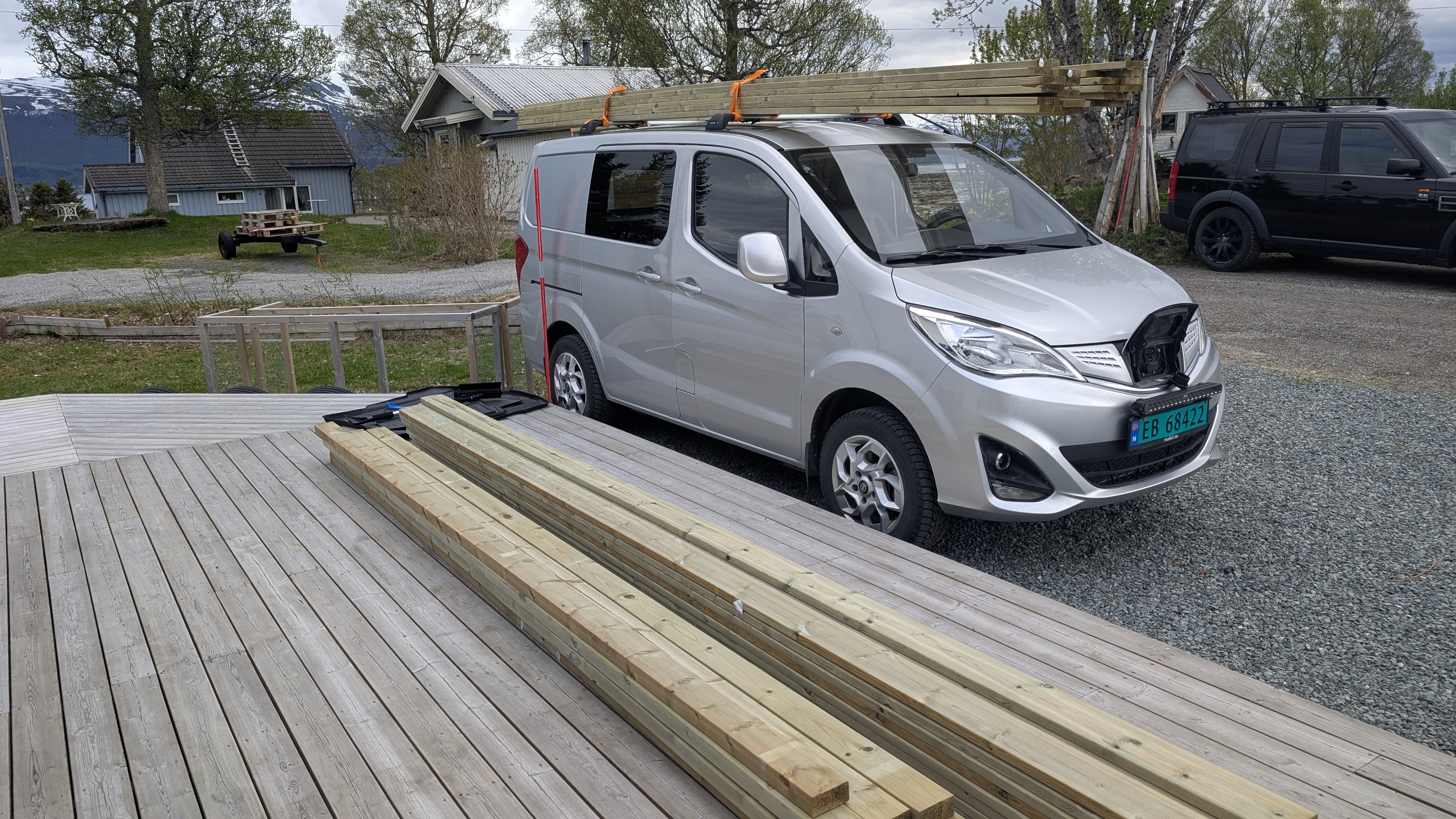 Liten elektrisk varebil fra byd