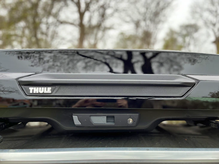 Thule takbox + räcken från 2025