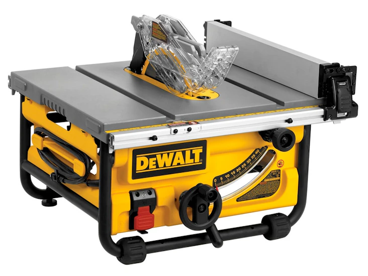 Dewalt 10" table saw (no stand)