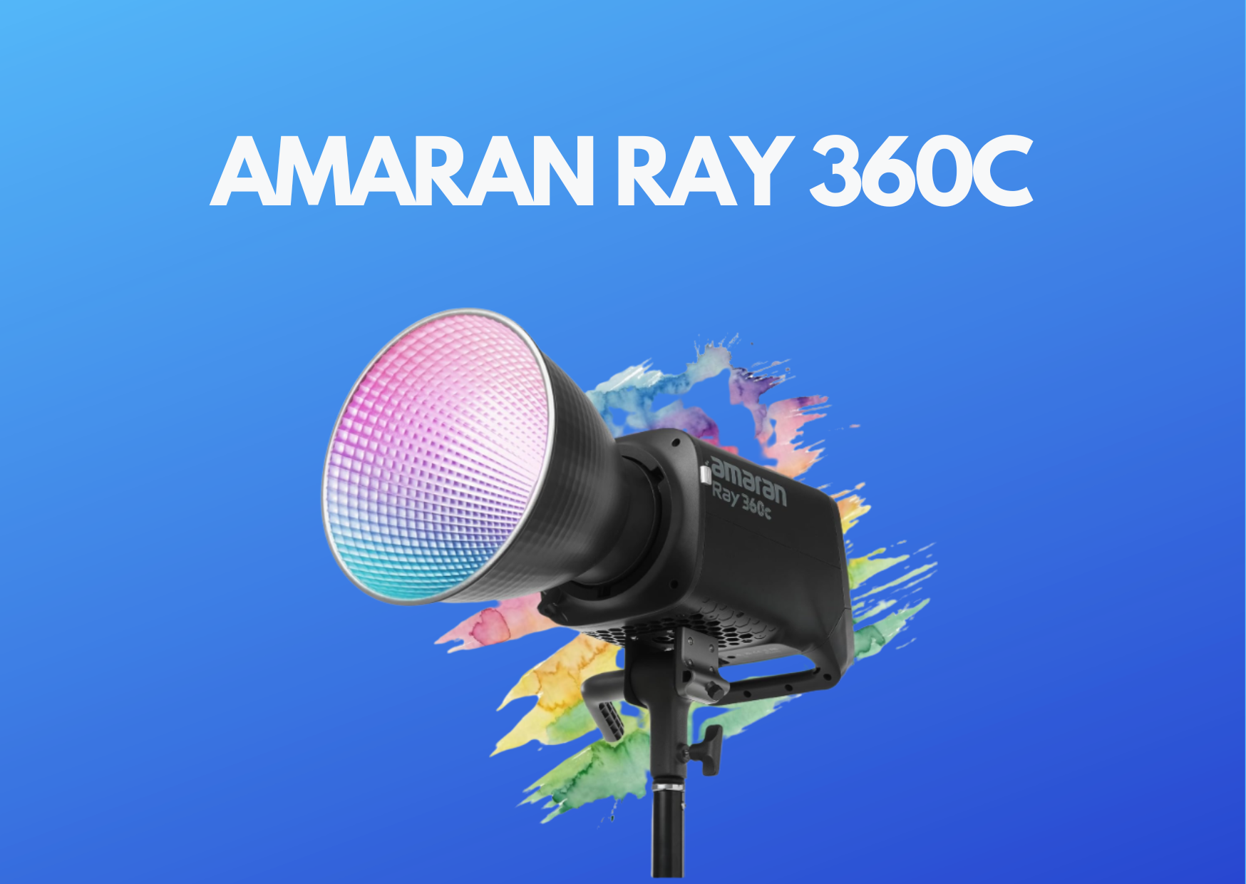 Apature 360c 360w rgbww amaran ray full-color led