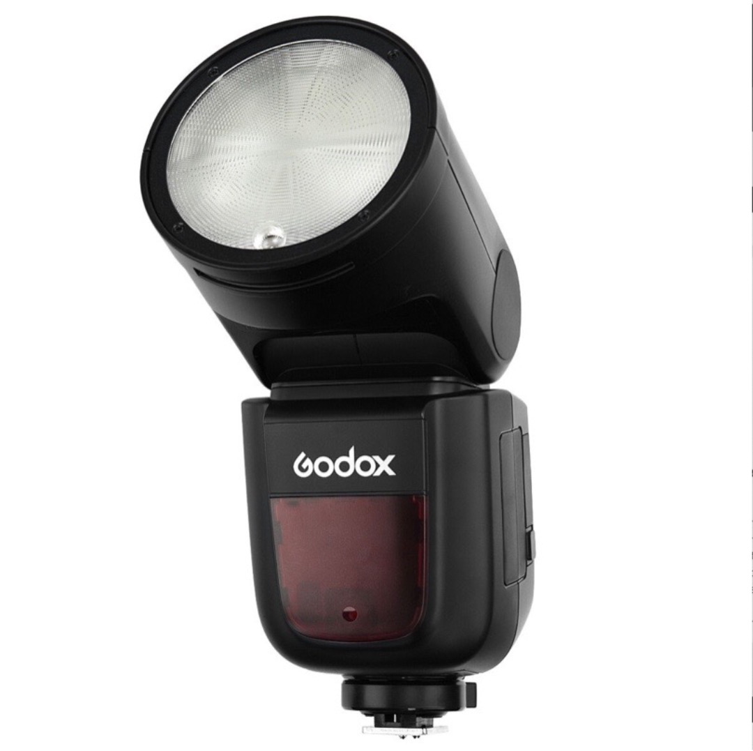 Godox blits v1 nikon + godox tilbehørspakke