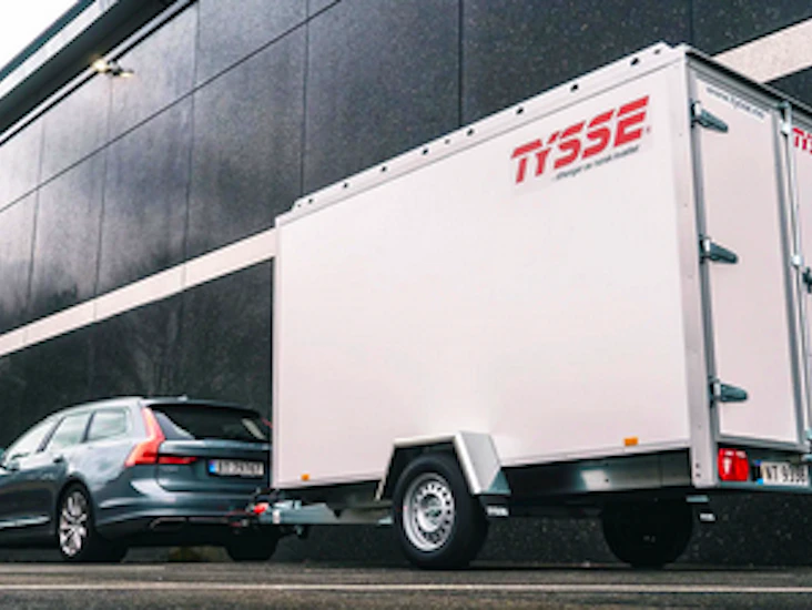 Tysse skaphenger 2000kg / tysse trailer