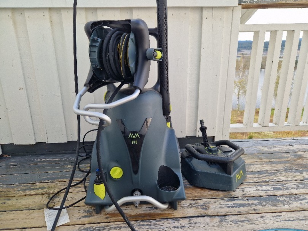 Ava p70 med terrassevasker og skumpistol
