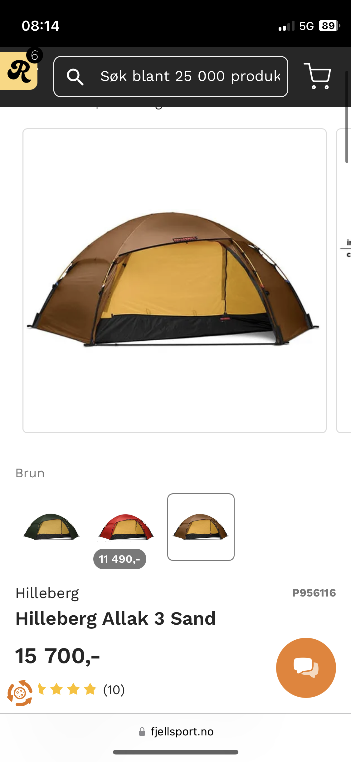 Hilleberg allak 3 