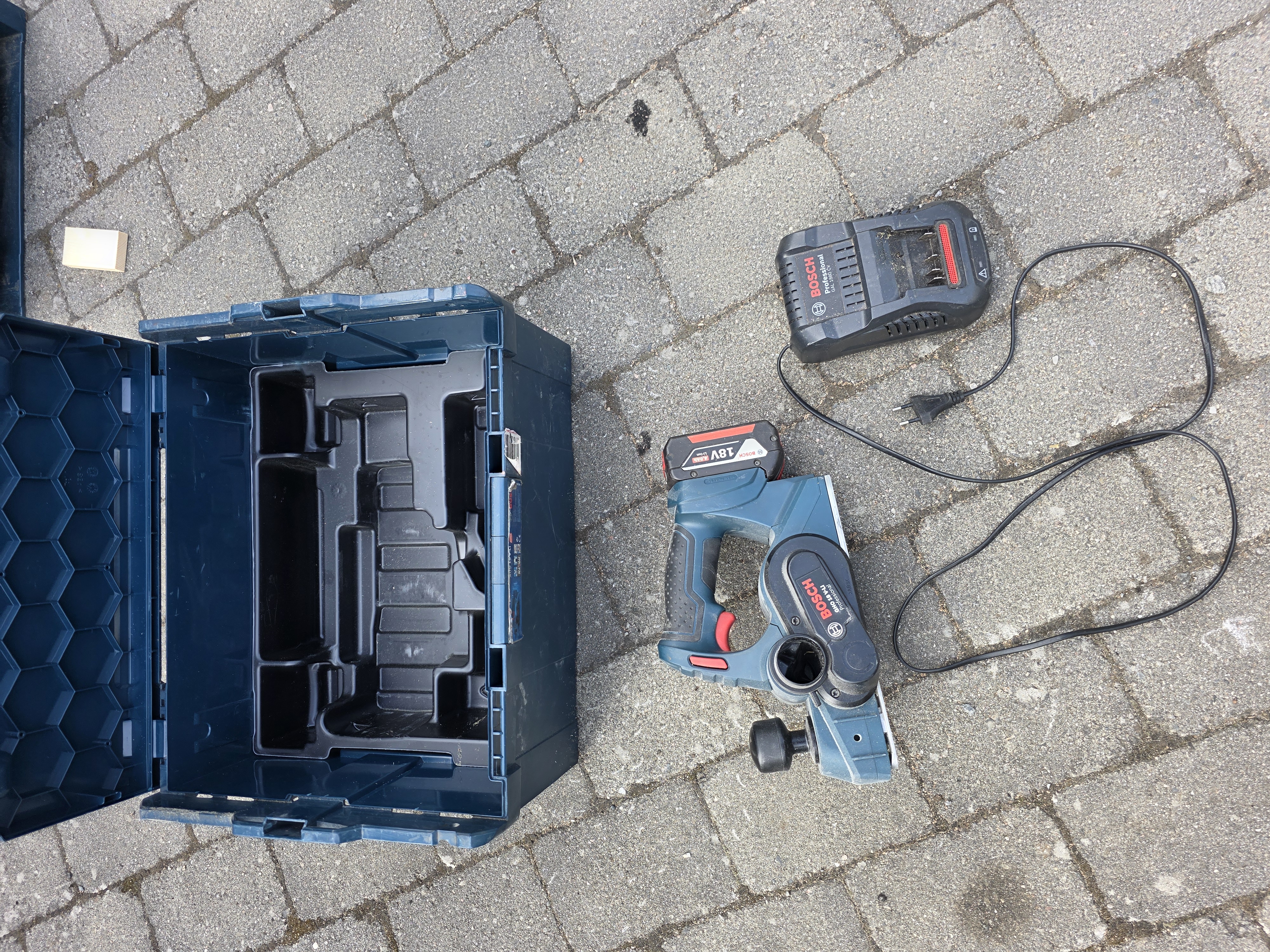 Bosch håndhøvel, gho 18v-li