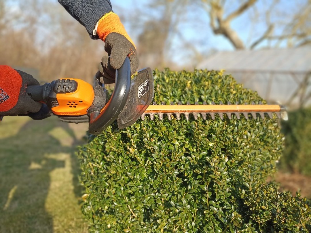 Worx batteridriven häcksax med två batterier 