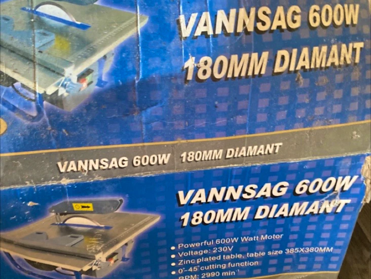 Vannsag 600w