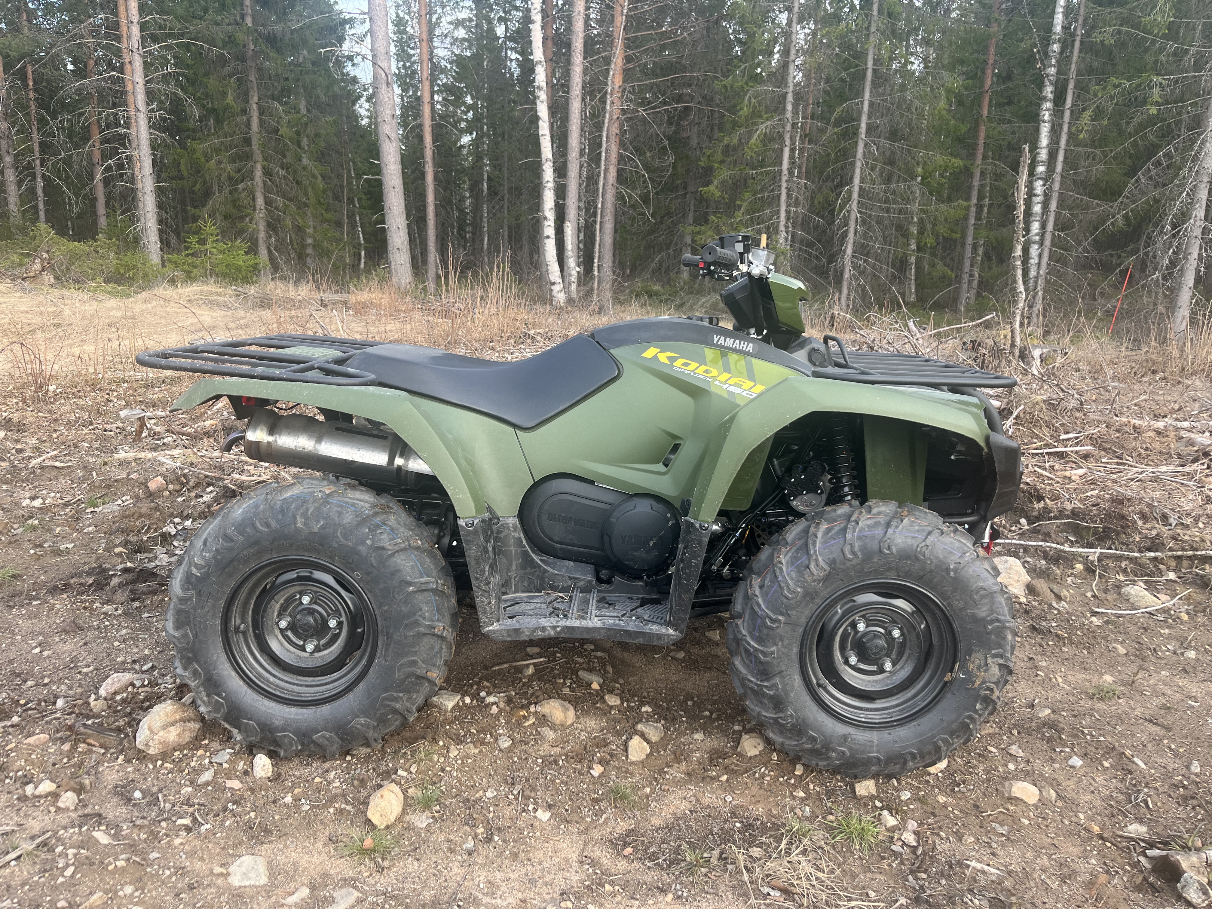 Yamaha kodiak 450 eps 2026 – uthyrning till företag & proffs