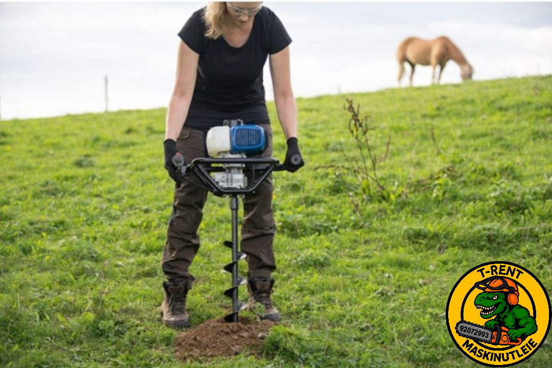 Bensindrevet jordbor 